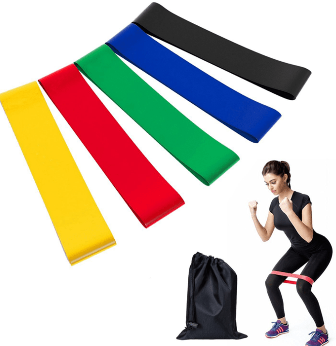 Thin Latex Mini Bands – 5 Strengths, Single or 5-Pack - Resistance Bands - Apex Therapy
