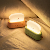 Toast Bread Night Light – Rechargeable, Dimmable LED with Timer - Night Light - Apex Therapy