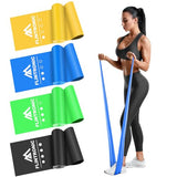 TPE Resistance Band Set – 4 Levels, 1.5 m, Latex-Free