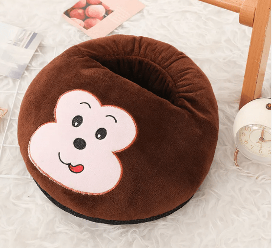 USB Heated Plush Foot Warmer – Cute Animal Designs - Foot Warmer - Apex Therapy