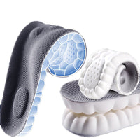 Ventilated Memory Foam Insoles – Lightweight PU, Grey (2nd Gen) - Insoles - Apex Therapy