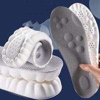 Ventilated Memory Foam Insoles – Lightweight PU, Grey (2nd Gen) - Insoles - Apex Therapy