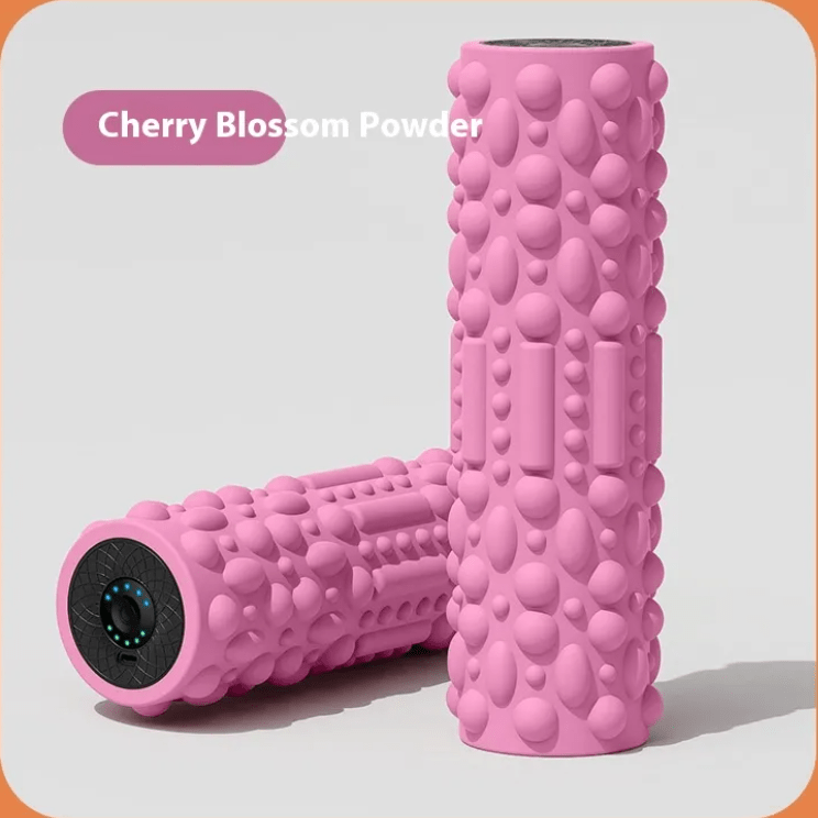 Vibrating Electric Foam Roller – Rechargeable Muscle Recovery & Deep Tissue Massage Tool - Apex Therapy
