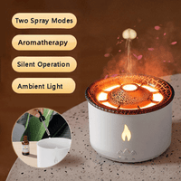 Volcano Lava Aroma Diffuser – Flame Bead Lighting - Humidifier - Apex Therapy