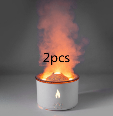 Volcano Lava Aroma Diffuser – Flame Bead Lighting - Humidifier - Apex Therapy