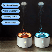 Volcano Lava Aroma Diffuser – Flame Bead Lighting - Humidifier - Apex Therapy