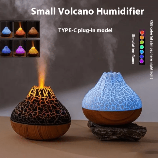 Volcano Mist Humidifier – Quiet Desktop Aroma Diffuser - Humidifier - Apex Therapy