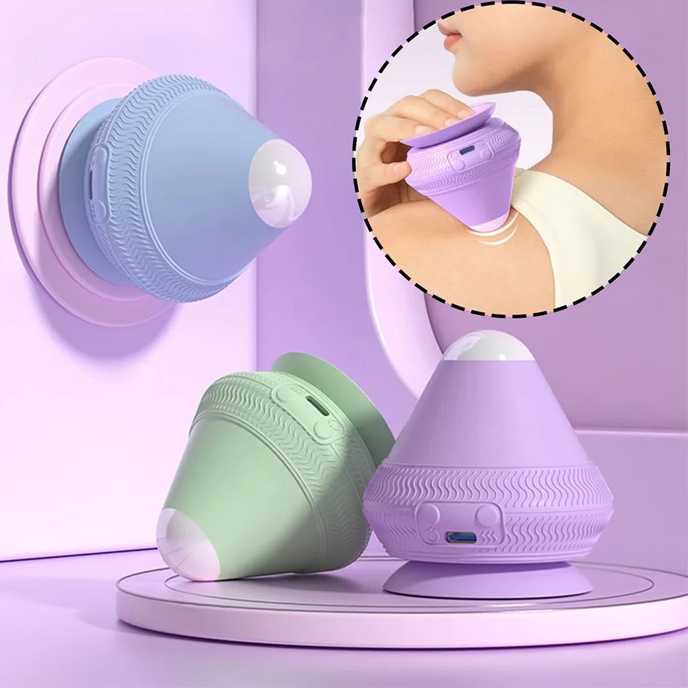 Wall-Mounted Fascia Massager – Suction Cup Massage Tool for Back, Arms & Feet - Apex Therapy