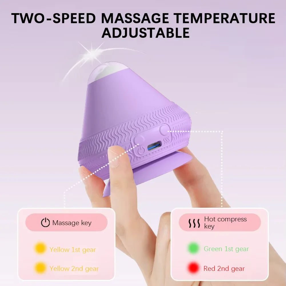 Wall-Mounted Fascia Massager – Suction Cup Massage Tool for Back, Arms & Feet - Apex Therapy