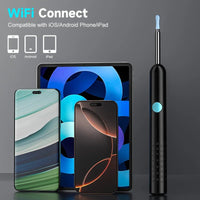 WiFi Visual Ear Scope 4.2mm 1080P Camera with Ear Spoon Base for iOS/Android Ear Cleaning Otoscope Endoscope Camera for Health - Apex Therapy