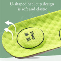 Wormwood-Infused Insoles – Breathable, Sweat-Absorbing, Grey or Green - Insoles - Apex Therapy