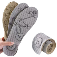 Wormwood-Infused Insoles – Breathable, Sweat-Absorbing, Grey or Green - Insoles - Apex Therapy